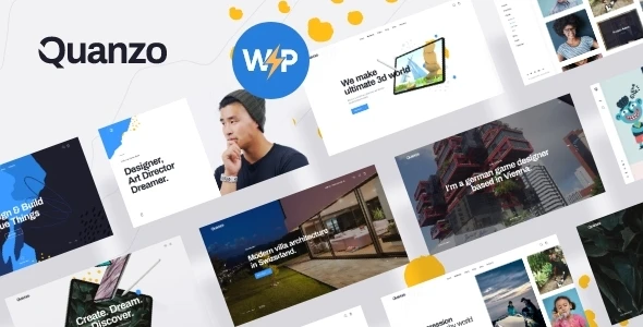 Quanzo – Portfolio WordPress Theme